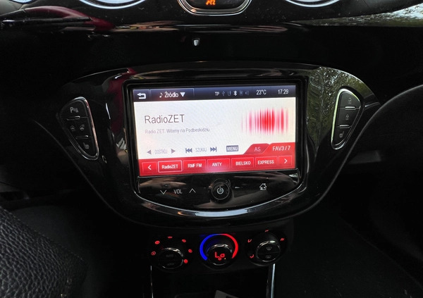 Opel Adam cena 29500 przebieg: 153333, rok produkcji 2015 z Brzeg małe 704